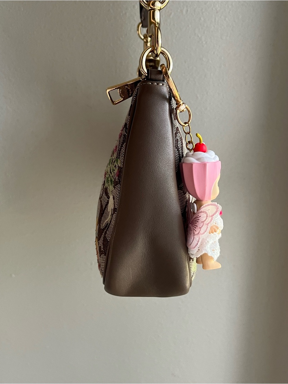Coach teri shoulder bag with floral embroidery - Picture 4 of 11